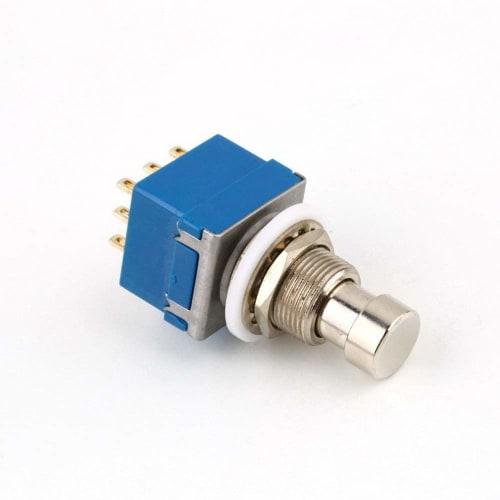 Creative Guitar Effect Pedal Foot Switch 3PDT 9-Pin Effect Device Controller for Guitar Bass 1PC Blue
