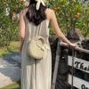 Half-Round Straw Woven Crossbody Bag - Casual Beach-Style Handbag for Women