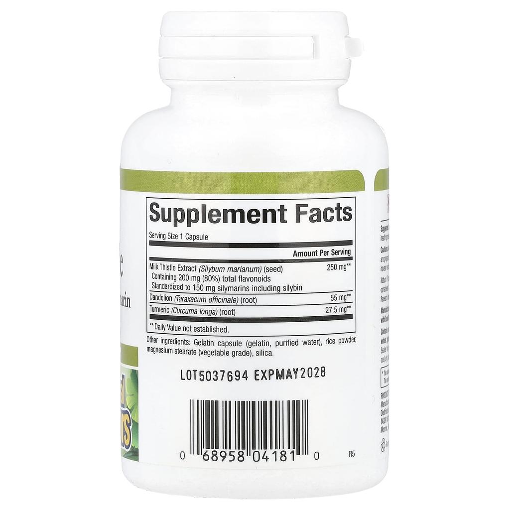 Herbal Factors, Milk Thistle, 250Mg, 90 Capsules