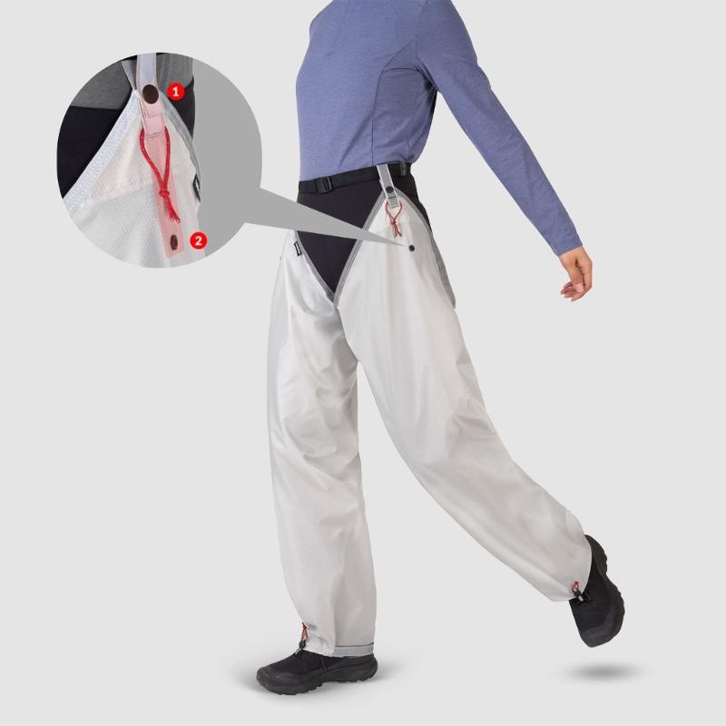 Waterdichte Regenbroek Duurzaamheid Sneldrogend Regenbroeken Outdoor Uitrusting voor Fietsen Wandelen Waterbescherming
