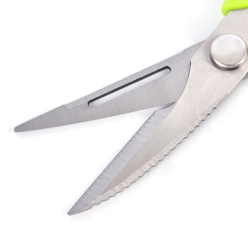 Multifunction Kitchen Cutter Knife Shears Scissors Heavy Duty 8 Features