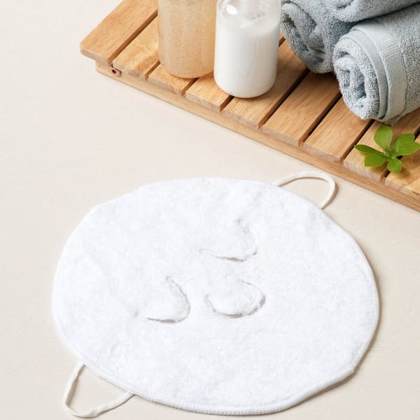 Dampfhandtuch aus reiner Baumwolle