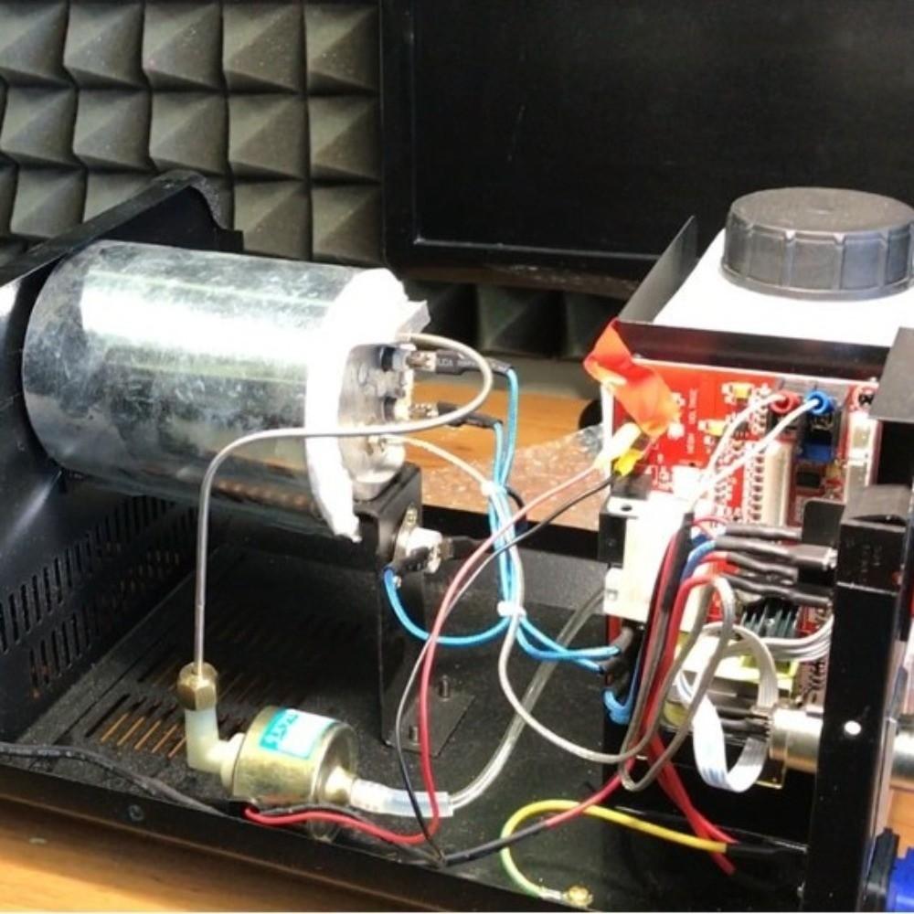 18W Power Oil Pump Metal Fog Pump Portable Fog Machine Pump  Party Effects