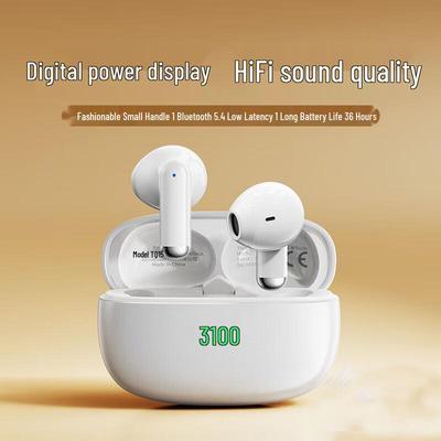Aigo TQ15 Wireless Bluetooth Semi-in-Ear Earbuds with LED Display