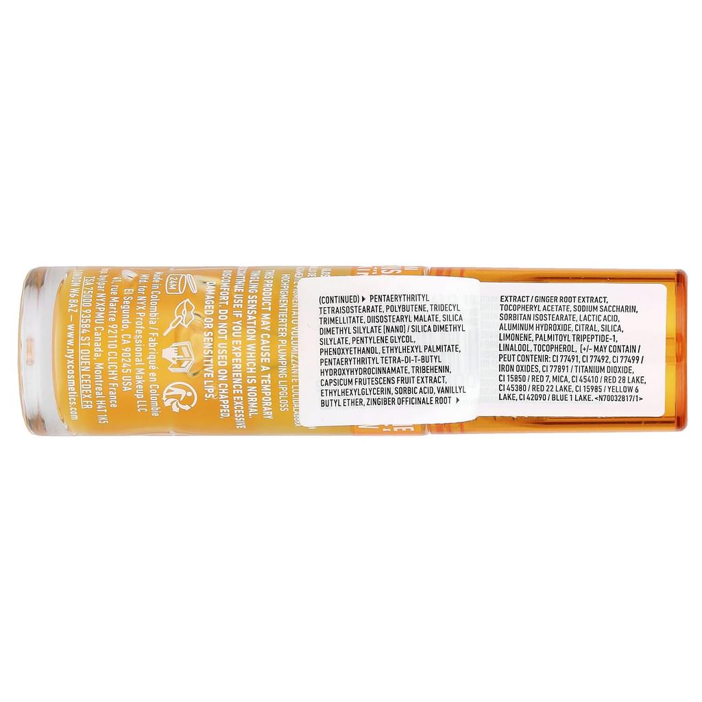 NYX PROFESSIONAL MAKEUP Duck Plump, 01 Clearly Spicy, 7ml (0.23fl Oz)
