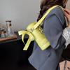 Casual pillow bag new solid color shoulder messenger bag large capacity personalized portable women's bag