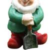 Small Gnomes Figurines 9 Pieces Resin Dwarf Figurine Fairy Garden Gnomes Sculpture For Indoor Outdoor Lawn Shelf Table Yard