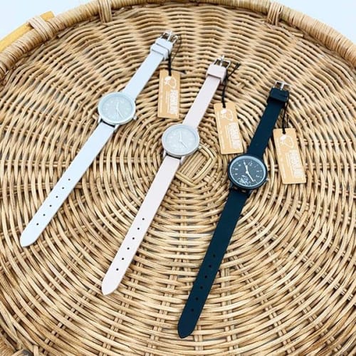 Fieldwork Women's Snoopy Analog Watch with Silicone Band, Black (PNT034-3)