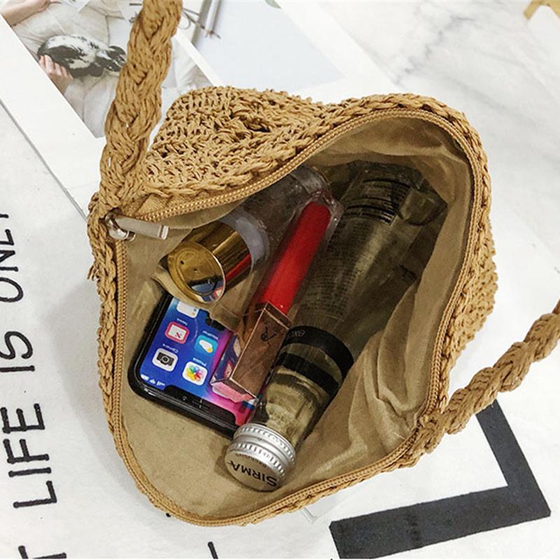 Женские соломенные сумки — фото 12