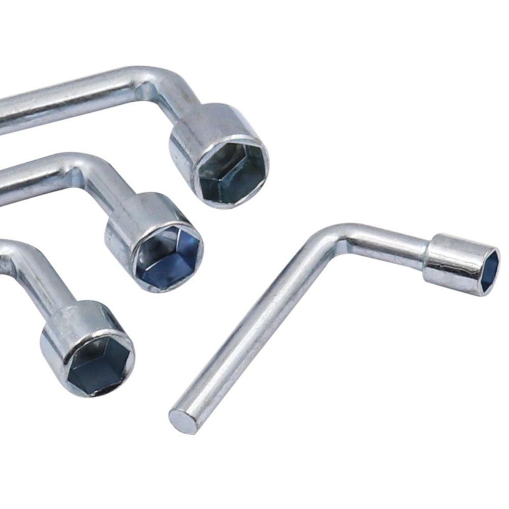 Non-Slip L Type Bent Bar Disassembly Automobile Socket Spanner Car Wheel Repair Tool  Repair