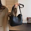 Bolso Cubo Retro con Correa Ancha para Hombro Mujer 2026 Nueva Versión Coreana Bolso Cruzado de Nicho Bolso de Hombro Popular para el Trabajo Este Año