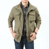 Spring and Autumn Casual Versatile Jacket Outdoor Mountaineering Sports Hooded Loose Jacket Men's Thin Top