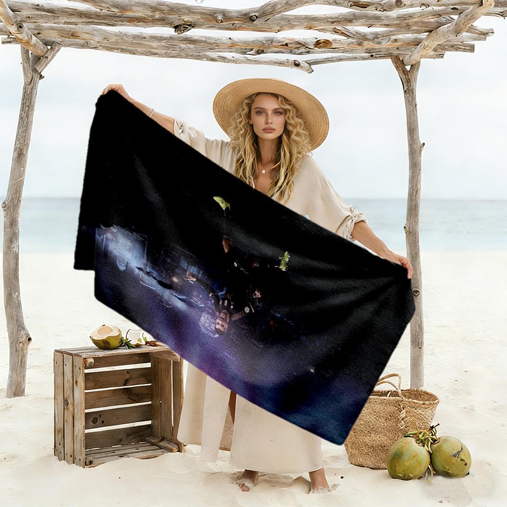 Space Exploration Adventure Beach Towel High Absorbency & Quick-Dry Comfortable Lightweight