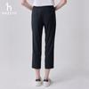 HAZZYS Women's Slim-Fit Cropped Casual Pants