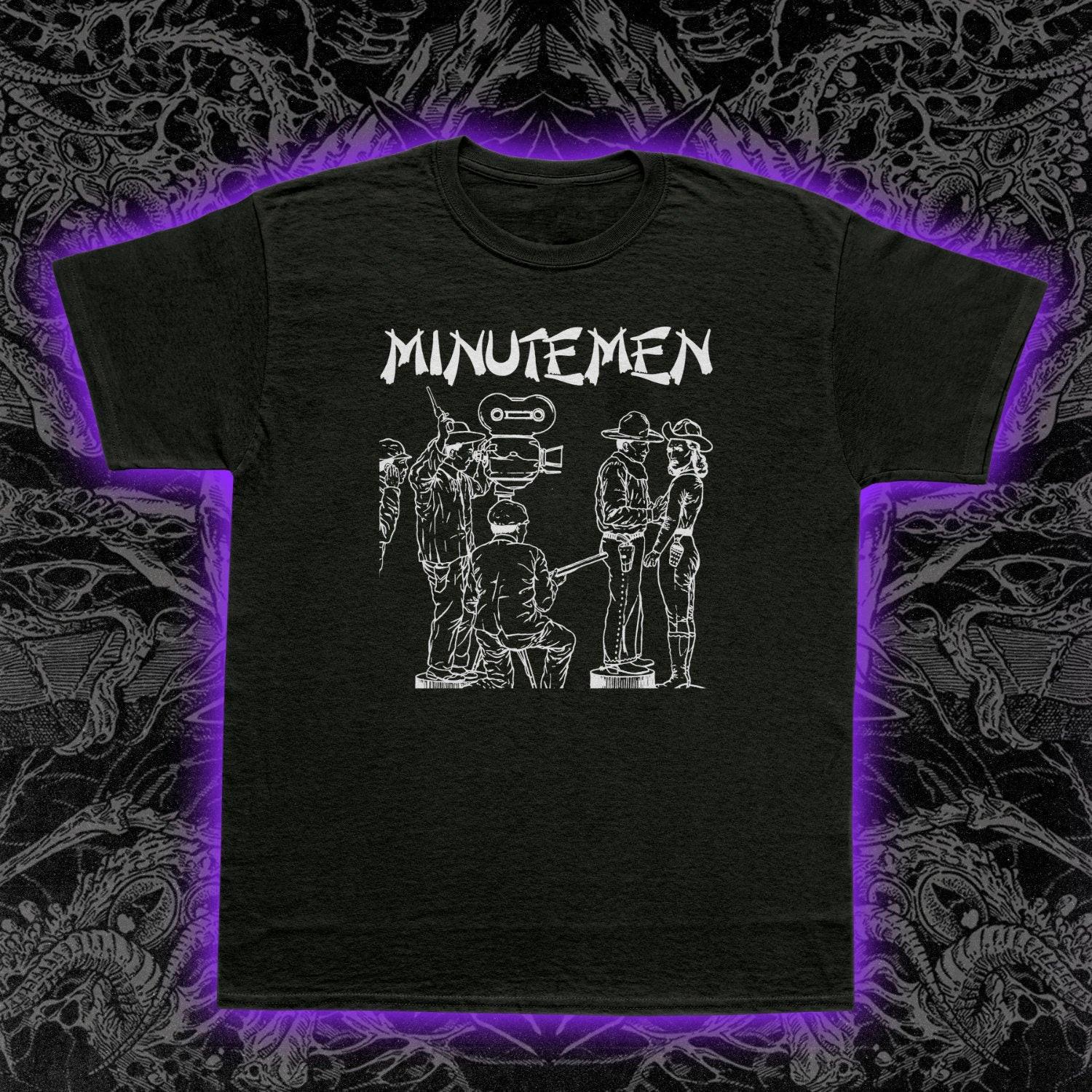 Minutemen T-Shirt Mens Womens Tees Top Punk Rock Post-Hardcore Indie DIY Music Tee S-5XL 3XL