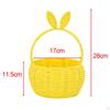 Woven Basket ,Storage with Handle Easter Decoration Braided Hand for