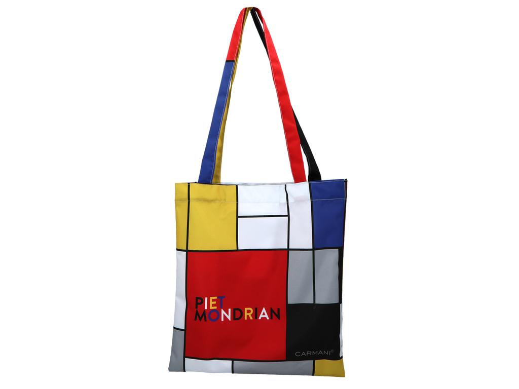 Umhängetasche Piet Mondrian Leinwand Einkaufstasche Ökologische Tasche Eco