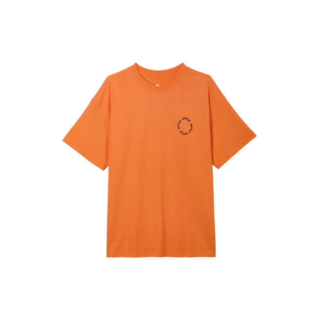New Nike T Shirt Men's Safety Orange FB8143-819