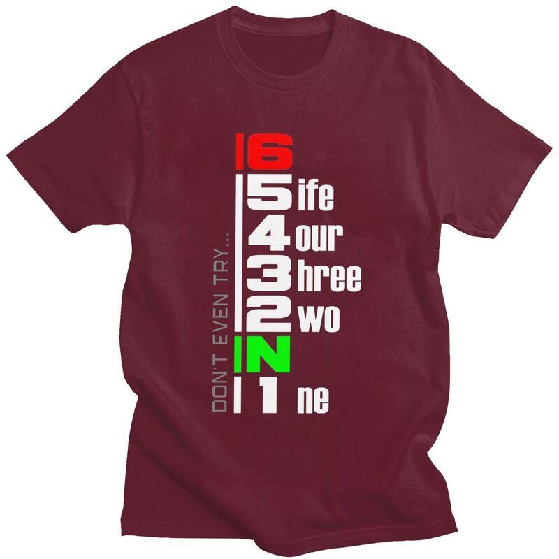 Motorcycle Gear 65432N T Shirt for Men Pure Cotton Tshirt Casual Tees Short Sleeves Motorbike Motocross Motor Sport Tshirts
