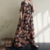XITAO Short Sleeve Print Dress ZMY1124