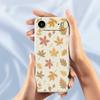 For iPhone 17 Air Case Leaves Pattern Printing Straight Edge TPU Phone Back Cover