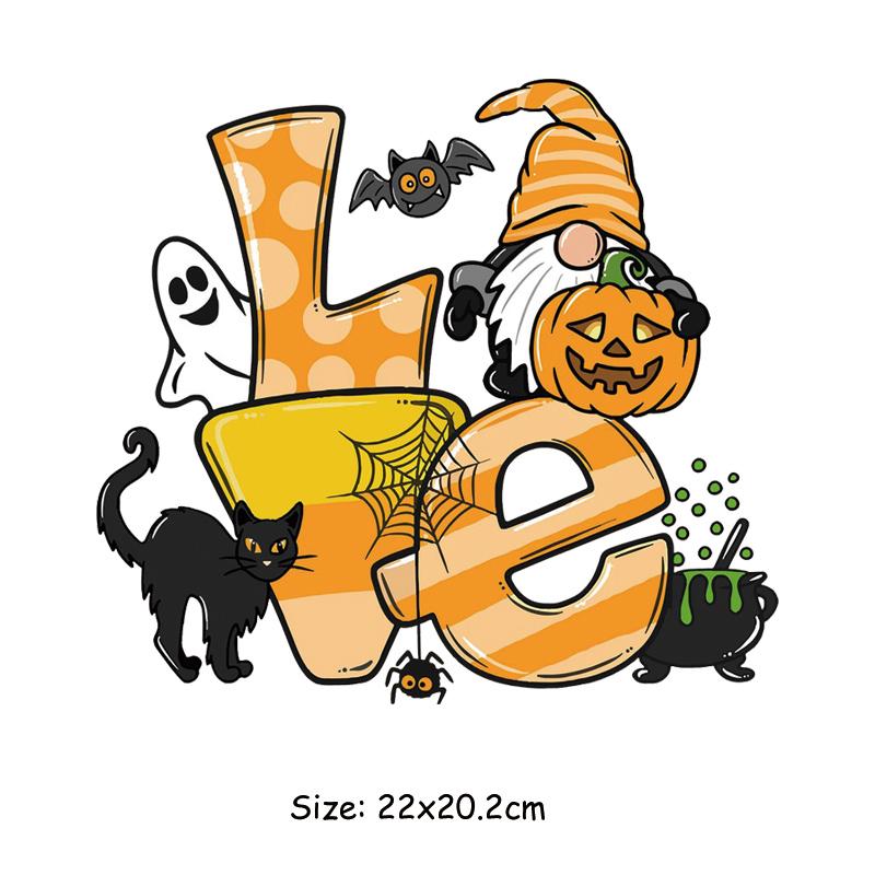 

Праздничный подарок, наклейки, толстовки, термопресс, аппликация, джинсы, парчи, Ropa Diy, наклейки для одежды, тканевые нашивки, патч для Хэллоуина 22x20.2cm