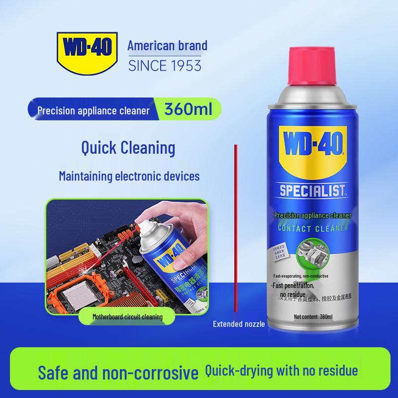 WD-40 Precision Electrical Cleaner for Joystick Drift and Motherboard Cleaning