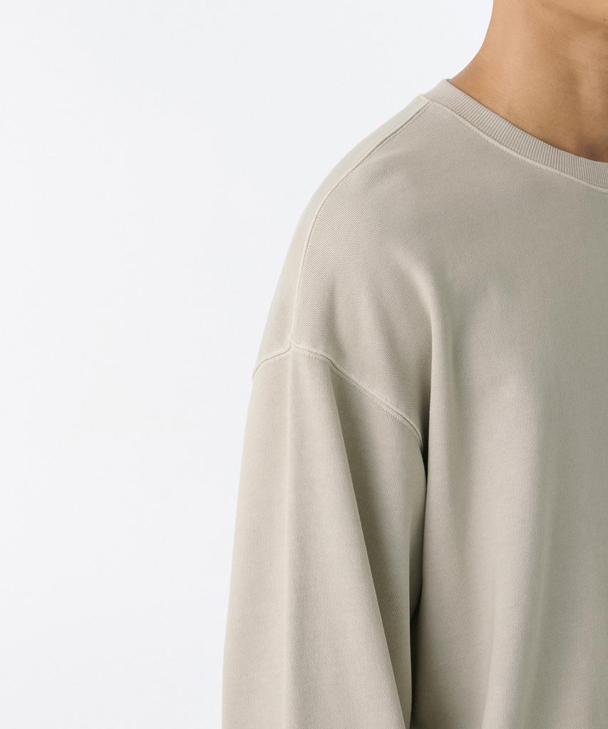 MUSINSA STANDARD Pigment Oversized Sweatshirt [Cream]