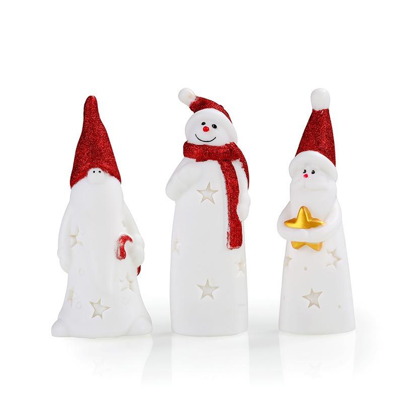 Santa Claus LED Night Light Creative Ambient Light Modeling Light Holiday Hanging Light Christmas Ornament Light