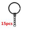 51015 Pcslot Key Chain Key Ring For Jewelry Making Keychain Accessories Long Round Keyrings Diy Wholesale Material Four Color