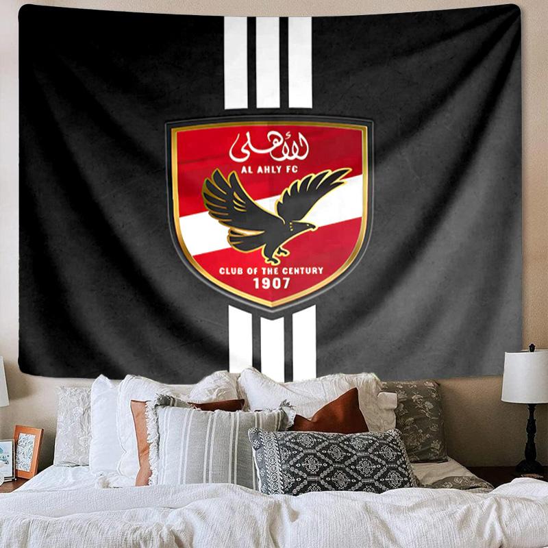 1PC America Club's Crest With Rabbit Tapestry, Unique Design Tapestry, Wall Decor for Bedroom,Livingroom, Playroom,Heartwarming Fan Holiday Gifts