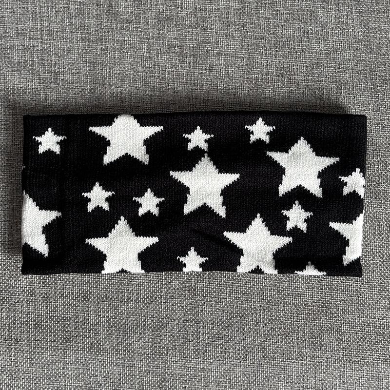 Koreańska opaska sportowa z gipsówką: Opaska na czoło do tenisa, koszykówki i biegania