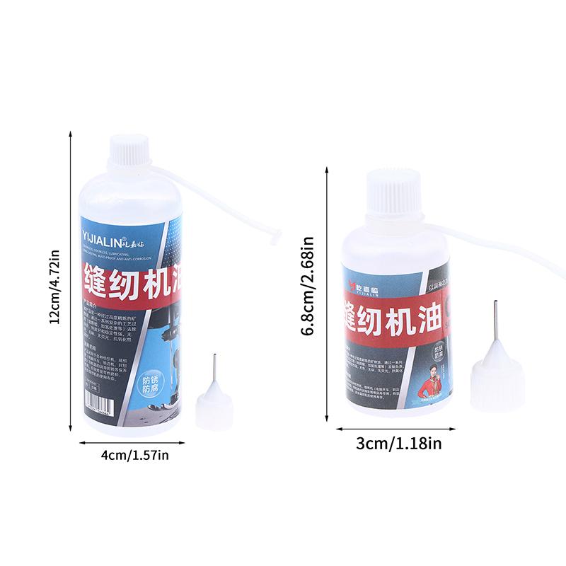 Huile Lubrifiante Spéciale pour Machine à Coudre 30/120ML Huile Lubrifiante Haute Température Pour Charnière de Porte Serrure de Garage Domestique Applications