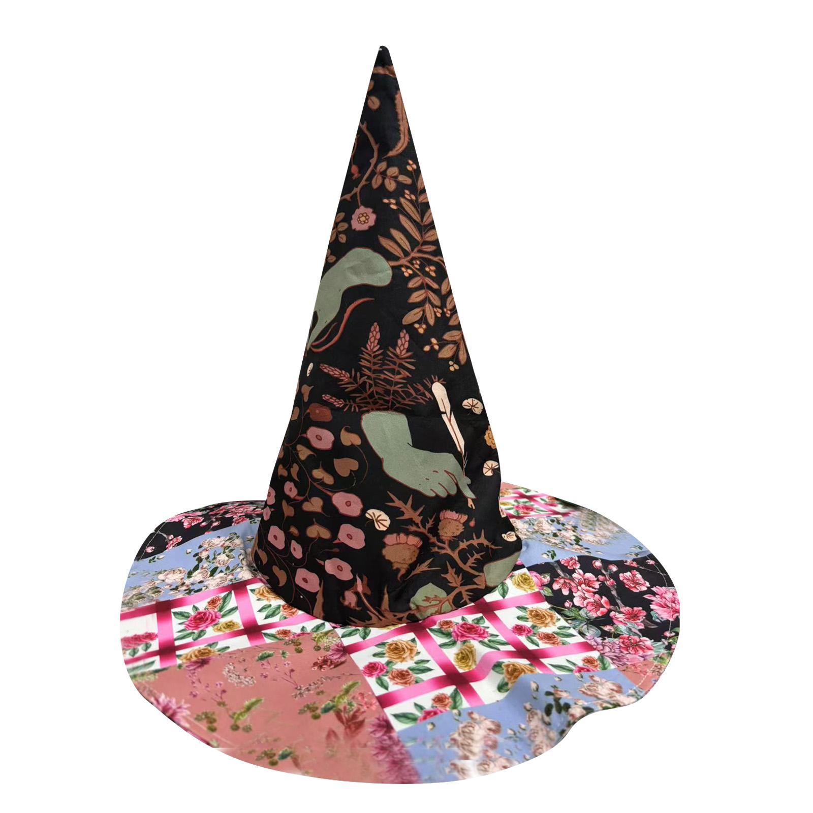 

Handmade Witch Hat , Halloween Witch Hat For Women ,5pcs One Size