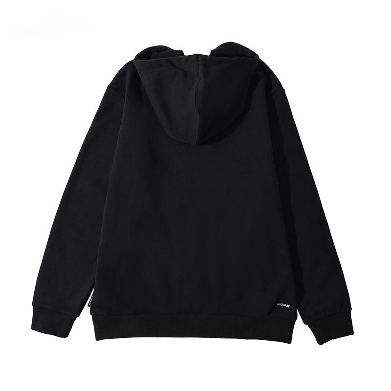 Li Ning Sports Fashion Collection Multicolor Letter Logo Loose Fit Fleece Lined Print Hooded Long Sleeved Sweatshirt YWDT337-1