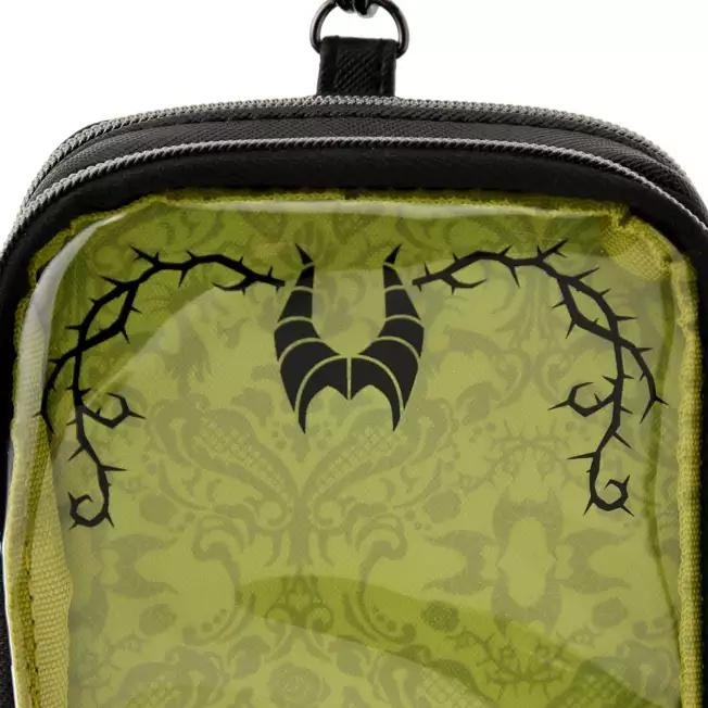 Disney Sleeping Beauty Pouch with Strap and Clear Window DISNEY VILLAINS NEW