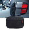 Car Storage Net Bag Leather Pocket Multi-use Seat Organizer Phone Hanging Bags