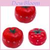 Tomato Kitchen Timer With Mechanical Alarm For Cooking And Baking Tasks