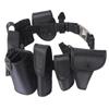 Nylon Multifunctional Black Oxford Cloth Security Belt - Eight-Piece Patrol Duty Training Set