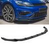 3PCS Maxton   Front Bumper Splitter Lip Kits Replacement for MK7.5 R 20172020