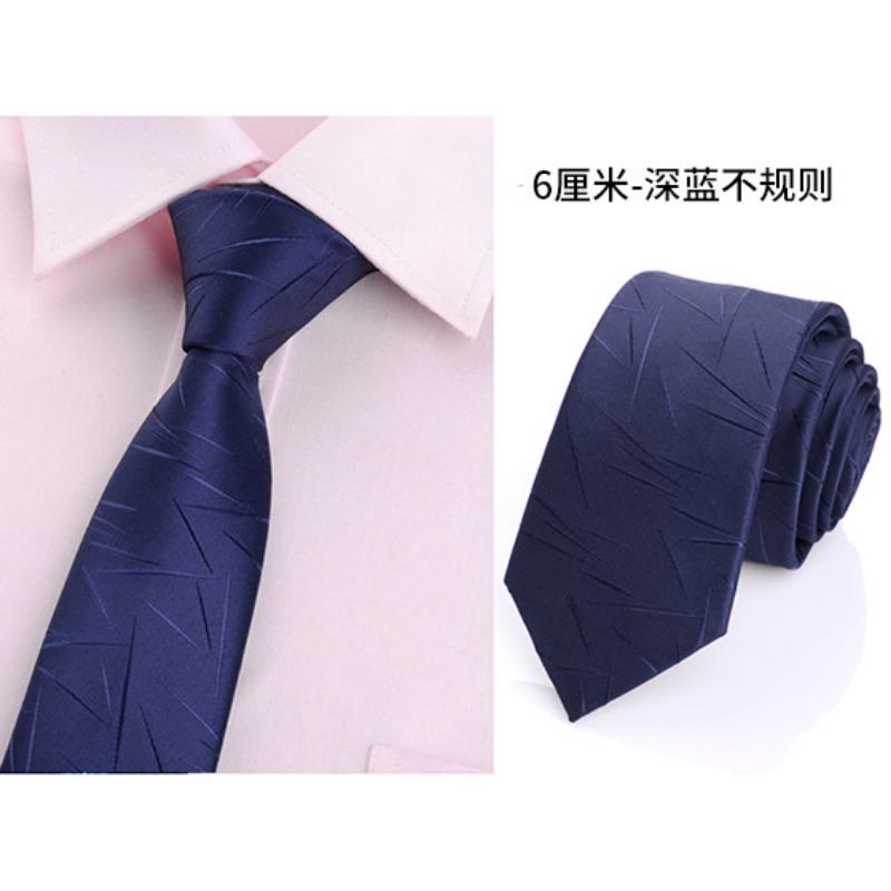 Men'S Business Accessories Tie Men'S Accessories Polyester 6 Cm Tie