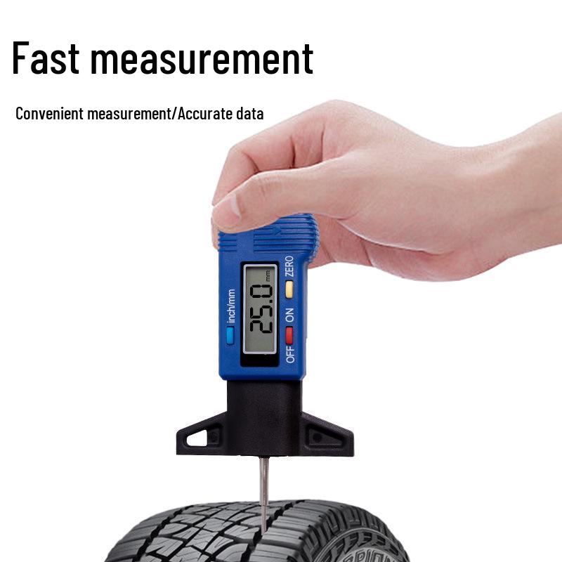 Vysoce přesný digitální měřič hloubky dezénu pneumatik