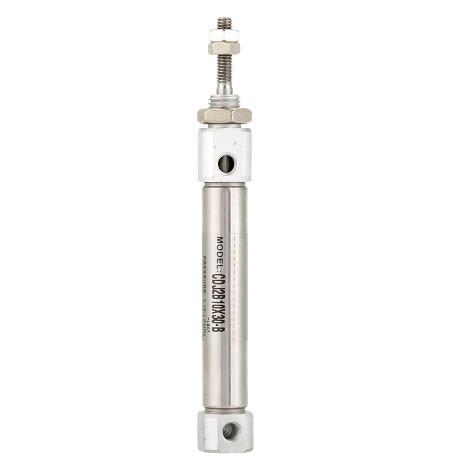 Koogeelife Cdj2b10 30B 10Mm Diameter 30Mm Stroke Double Acting Stainless Steel Pneumatic Air Cylinder