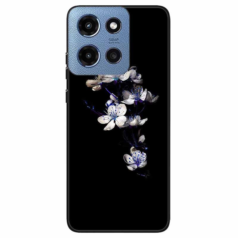 Phone Cases for Moto G 2025 5G Case Flowers Printing Silicone TPU Soft Covers for Motorola Moto G 2025 Back Shell For Moto G 5G