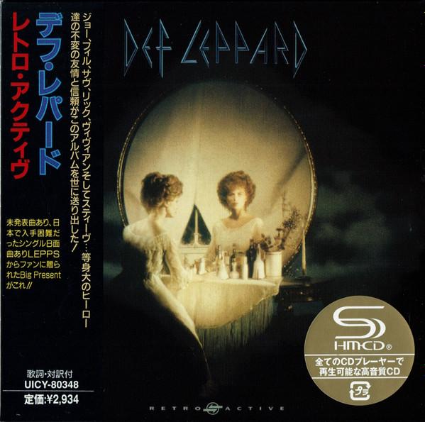 CD DEF LEPPARD  Retro Active Limited EditionSHM UICY80348 BLUDGEON RIFFOL 2023 Japan Obi Rock