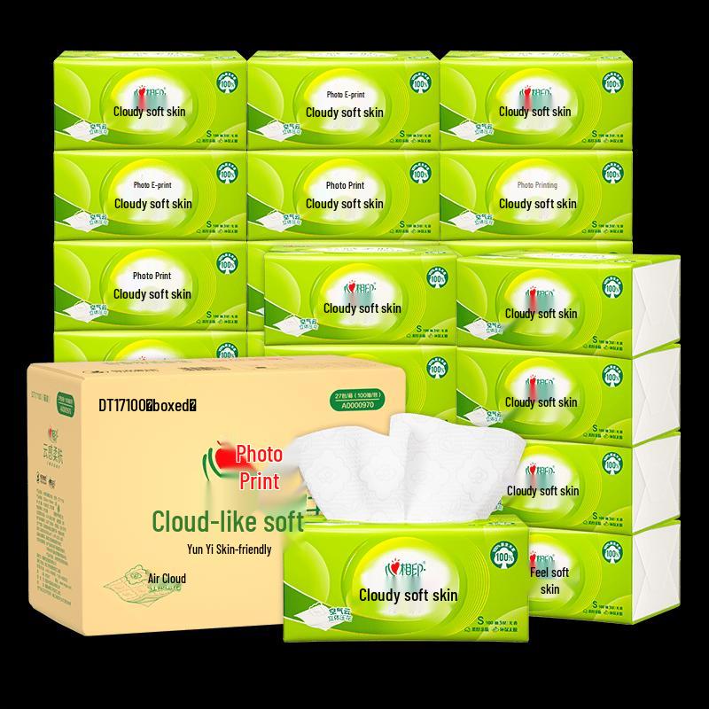 Heart to Heart Cloud-Soft 3-Ply Facial Tissues