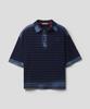 MMIC Strum Half Polo Indigo