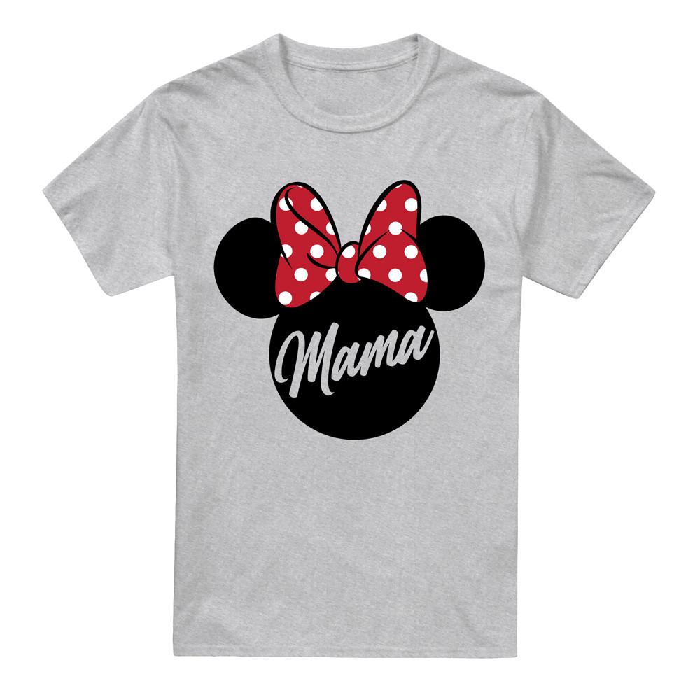 Minnie Mouse Mother s Day Mama in Ears T-Shirt Athletic Heather L
