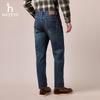 HAZZYS Men's Classic Denim Straight-Leg Jeans
