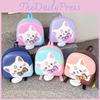 Cat Big Tailed Childrens Backpack Oxford Cloth Eggshell Bag For Kindergarten